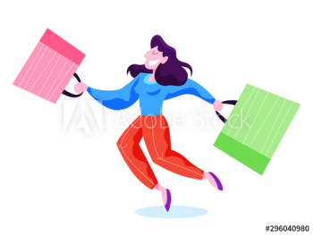 Woman shopping Woman shopping