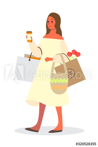 Woman shopping Woman shopping