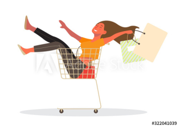 Woman shopping Woman shopping