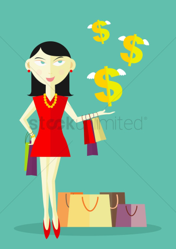 Woman shopping Woman shopping