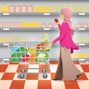 Woman shopping Woman shopping