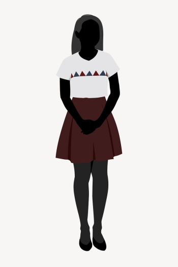 Woman silhouette, full body length | Free PSD - rawpixel Woman silhouette, full body length | Free PSD - rawpixel