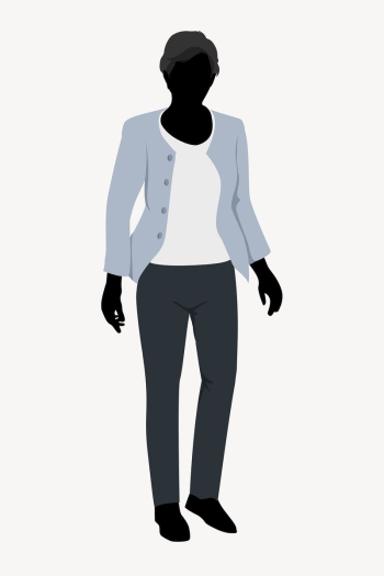 Woman silhouette, full body length | Free PSD - rawpixel Woman silhouette, full body length | Free PSD - rawpixel