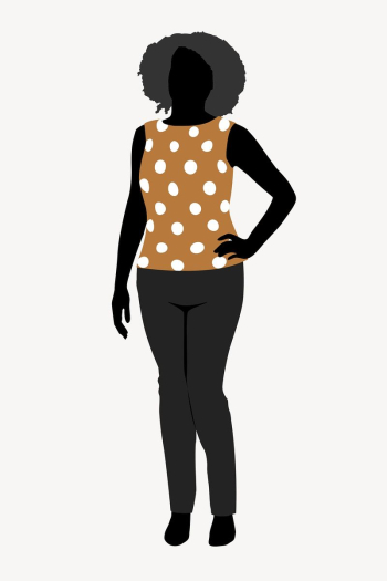 Woman silhouette, full body length | Free PSD - rawpixel Woman silhouette, full body length | Free PSD - rawpixel