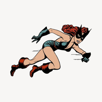Woman superhero sticker, comic illustration | Free PSD - rawpixel Woman superhero sticker, comic illustration | Free PSD - rawpixel