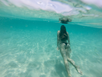 Woman Swimming Woman Swimming
