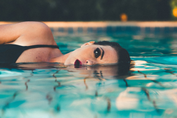 Woman Swimming Woman Swimming