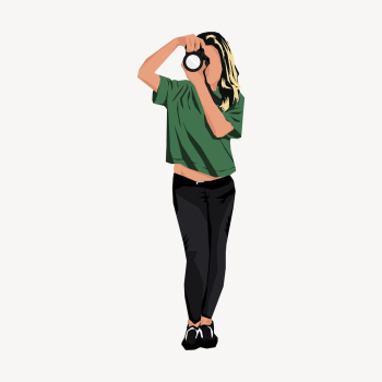Woman taking photo clipart, hobby | Free Vector - rawpixel Woman taking photo clipart, hobby | Free Vector - rawpixel