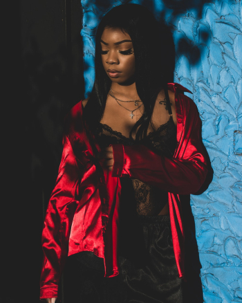 Woman Wearing A Red Robe Woman Wearing A Red Robe