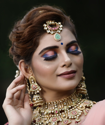 Woman Wearing Gold Accessories Woman Wearing Gold Accessories
