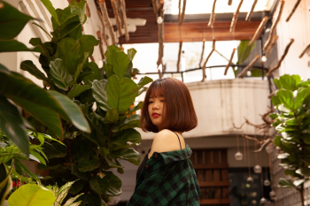 Woman Wearing Green Top Woman Wearing Green Top