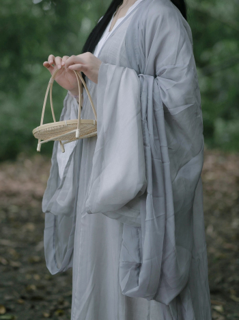 Woman Wearing Grey Robe Woman Wearing Grey Robe