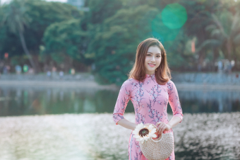 Woman Wearing Pink Top Woman Wearing Pink Top