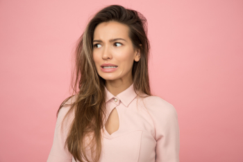 Woman Wearing Pink Top Woman Wearing Pink Top