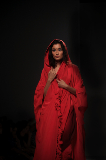 Woman Wearing Red Robe Woman Wearing Red Robe
