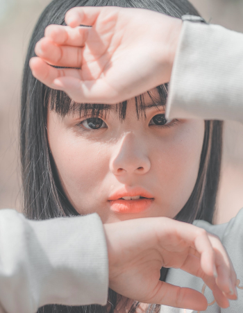 Woman Wearing White Sweater Woman Wearing White Sweater