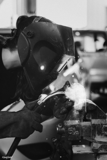 Woman welding metal | Free stock photo - 1206500 Woman welding metal | Free stock photo - 1206500
