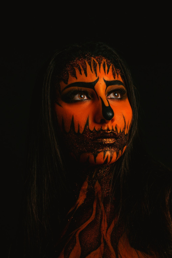 Woman With Face Art Woman With Face Art