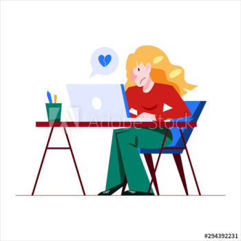 Woman with laptop computer