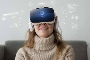 Woman with VR headset mockup | Free PSD Mockup - rawpixel Woman with VR headset mockup | Free PSD Mockup - rawpixel