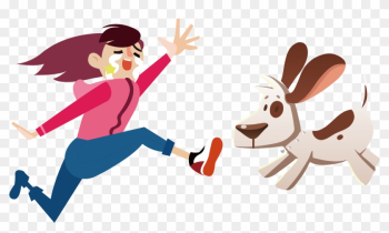 Women In Running - Cartoon Girl Running Women In Running - Cartoon Girl Running