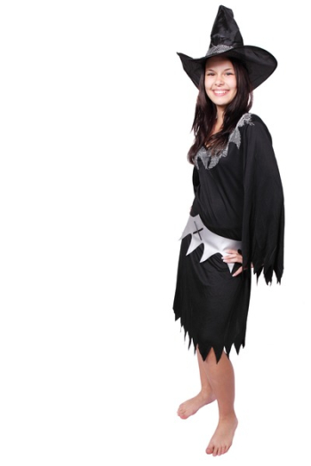 Women in Witch Costume Women in Witch Costume