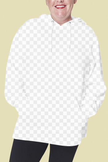 Women's hoodie png mockup, transparent | Free PNG Mockup - rawpixel