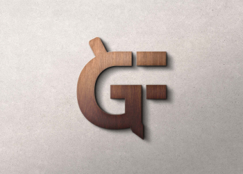 Wood 3D Logo Mockup - Graphic Eagle