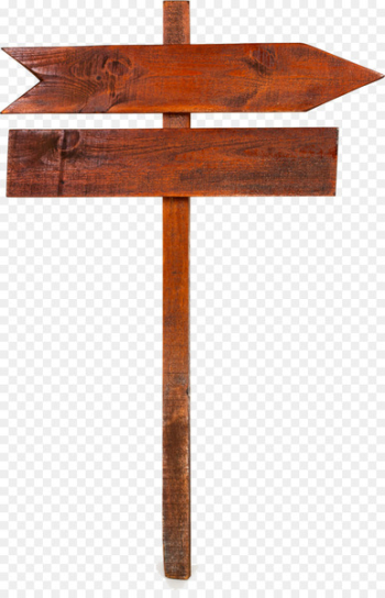 Wood Arrow Direction, position, or indication sign - Vintage pointing brand 