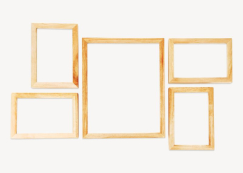 Wooden frames isolated design | Free Photo - rawpixel Wooden frames isolated design | Free Photo - rawpixel