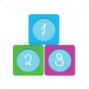 Wooden number cubes Wooden number cubes