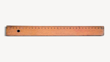 Wooden ruler isolated design | Free Photo - rawpixel