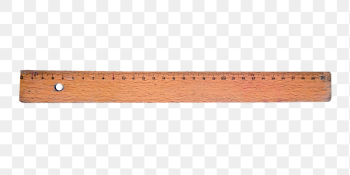 Wooden ruler png sticker, transparent | Free PNG - rawpixel