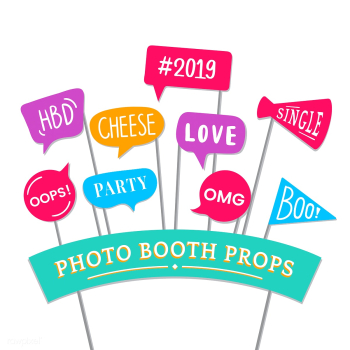 Word expressions set for party photo booth pr.. | Free stock vector - 537623 Word expressions set for party photo booth pr.. | Free stock vector - 537623