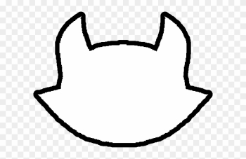 Word God Outline Clipart - Cat Face Outline Transparent Word God Outline Clipart - Cat Face Outline Transparent