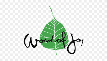 Word Of Joy Logo - Daun Bodhi Vector Word Of Joy Logo - Daun Bodhi Vector