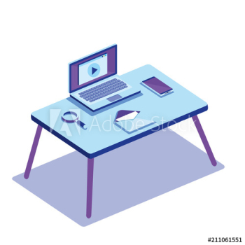 workplace scene isometrics icons design workplace scene isometrics icons design