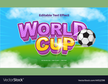 world cup football text effect world cup football text effect