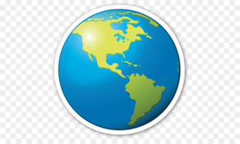 World Emoji Earth Sticker Portable Network Graphics - idr symbol 