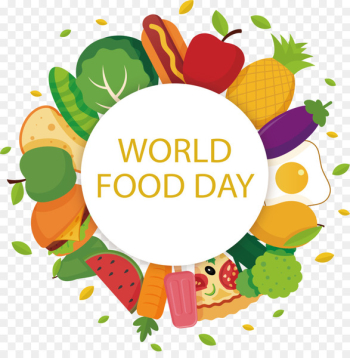 World Food Day Nutrition Cooking Eating - Fruit and vegetable food border 