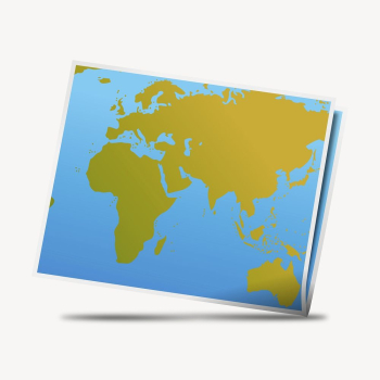 World map clip art color | Free Photo - rawpixel