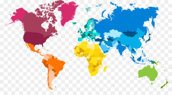 World map Globe Kabuki Strength Lab - Color World Map 