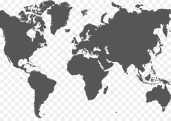 World map Globe Printing - World map silhouette World map Globe Printing - World map silhouette