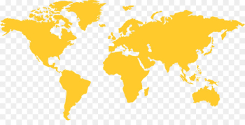 World map Globe - Yellow world map background vector World map Globe - Yellow world map background vector