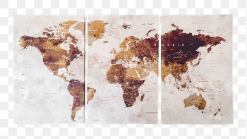 World map png sticker, transparent | Free PNG - rawpixel