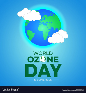 world ozone day 16 september template