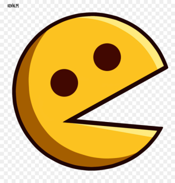 World's Biggest Pac-Man Emoticon Clip art - pacman 