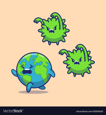 world scare corona virus cartoon world scare corona virus cartoon
