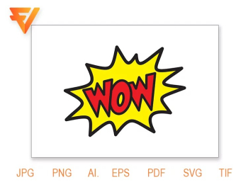 WOW Vector Free Download