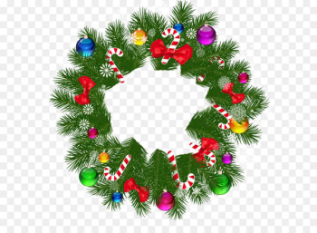 Wreath Christmas Garland Clip art - Christmas Wreath PNG Picture 